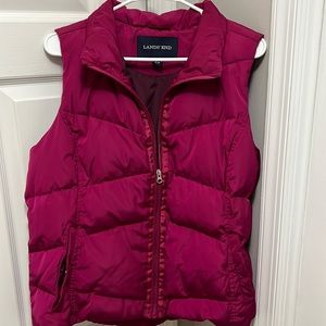 Lands end large vest